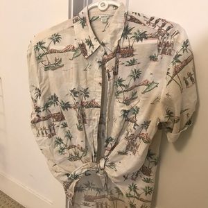 Hawaiian shirt from aerie